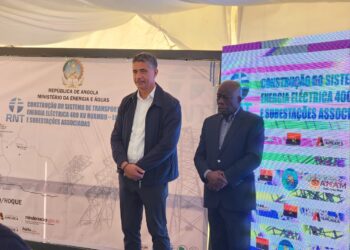 Cerimônia de entrega do certificado de desminagem na linha de transporte de energia elétrica de 400 kV que liga Huambo a Lubango.