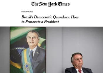 NYT vê julgamento de Bolsonaro como triunfo da democracia, mas com excessos do STF